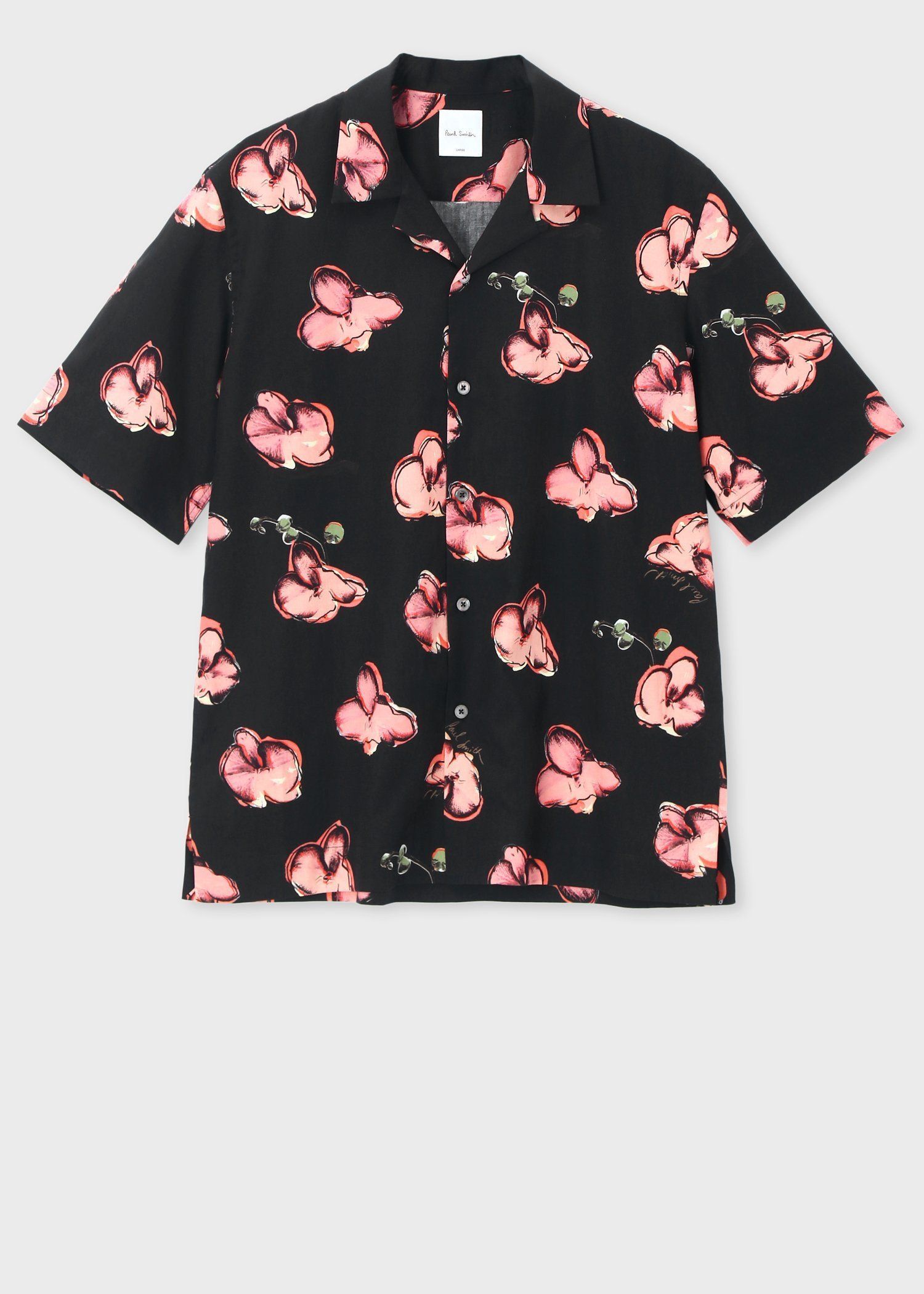 "Orchid" オープンカラーシャツ