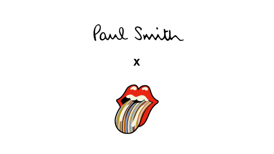 ポルトガル製未使用MサイズThe Rolling Stones x Paul Smith コラボ Tシャツ