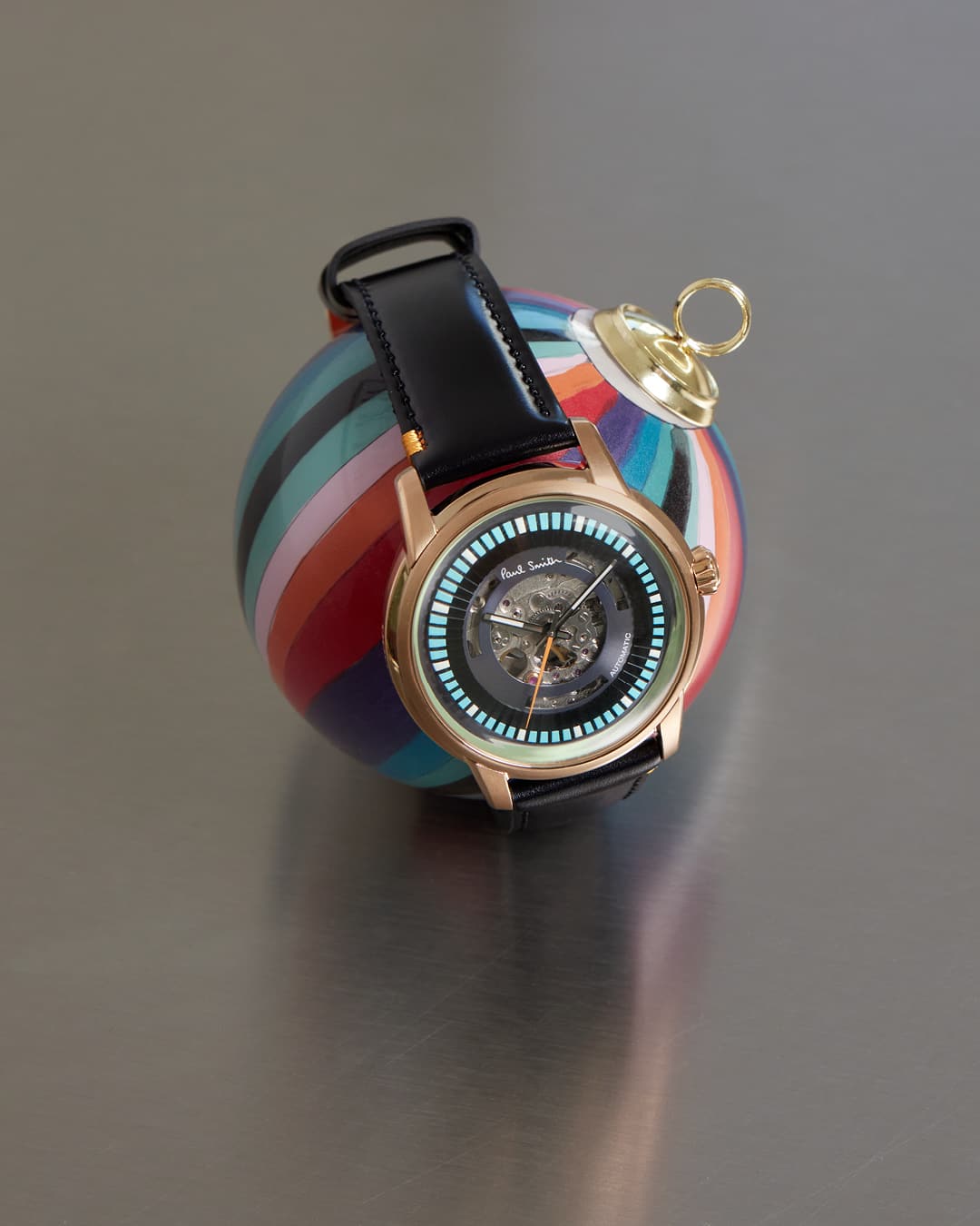 【限定】ポールスミス　時計　マスターピース機械式腕時計自動巻き＋手巻き