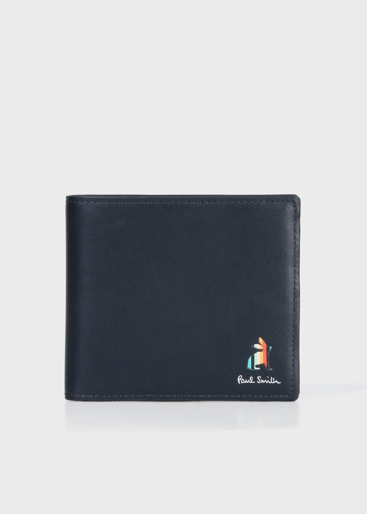 新品未使用 ポールスミス アーティストストライプ 折り財布 イタリア製