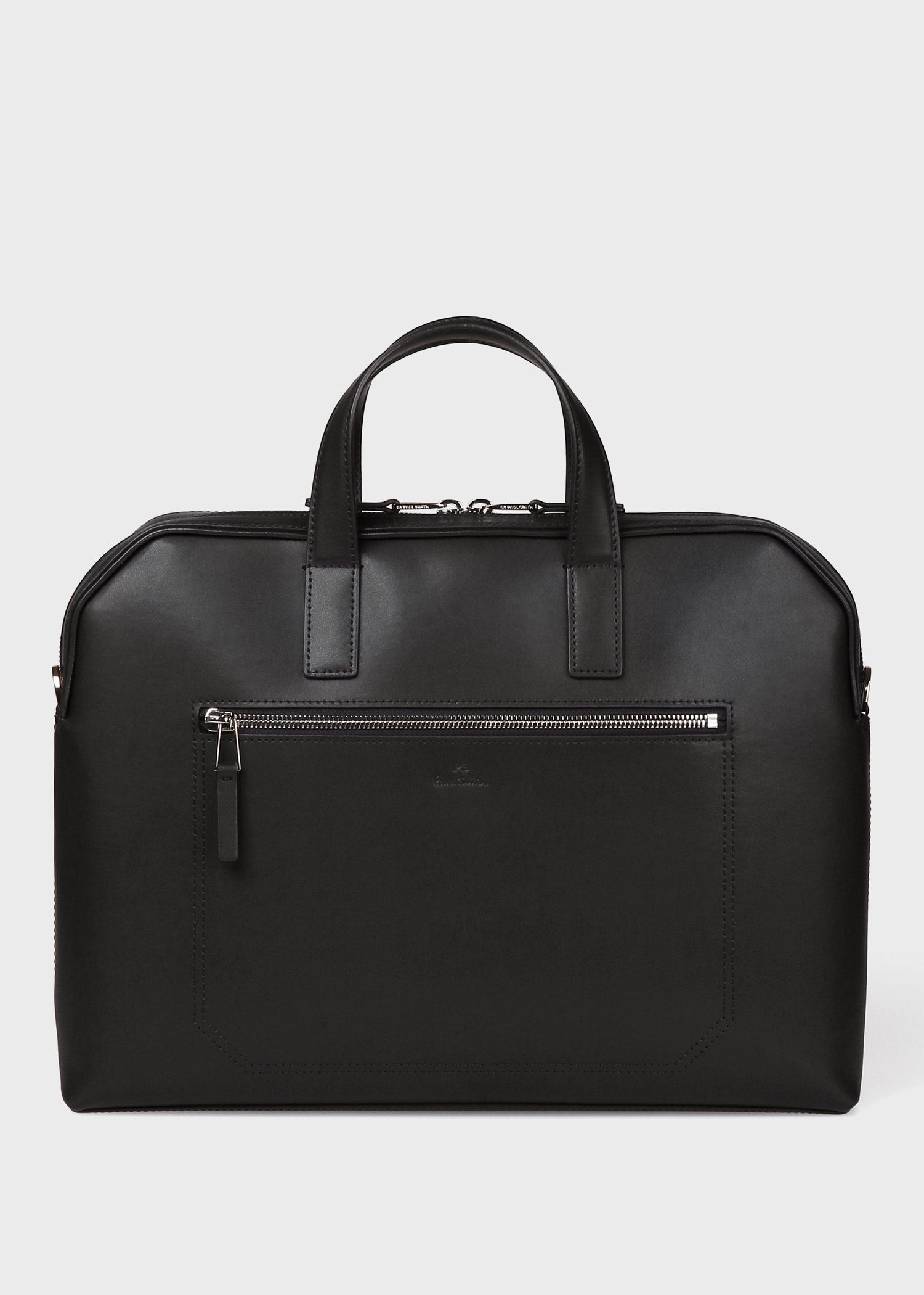 5,400円【極美品】ポールスミス 2way ビジネスバッグ ブリーフケース 黒 保存袋