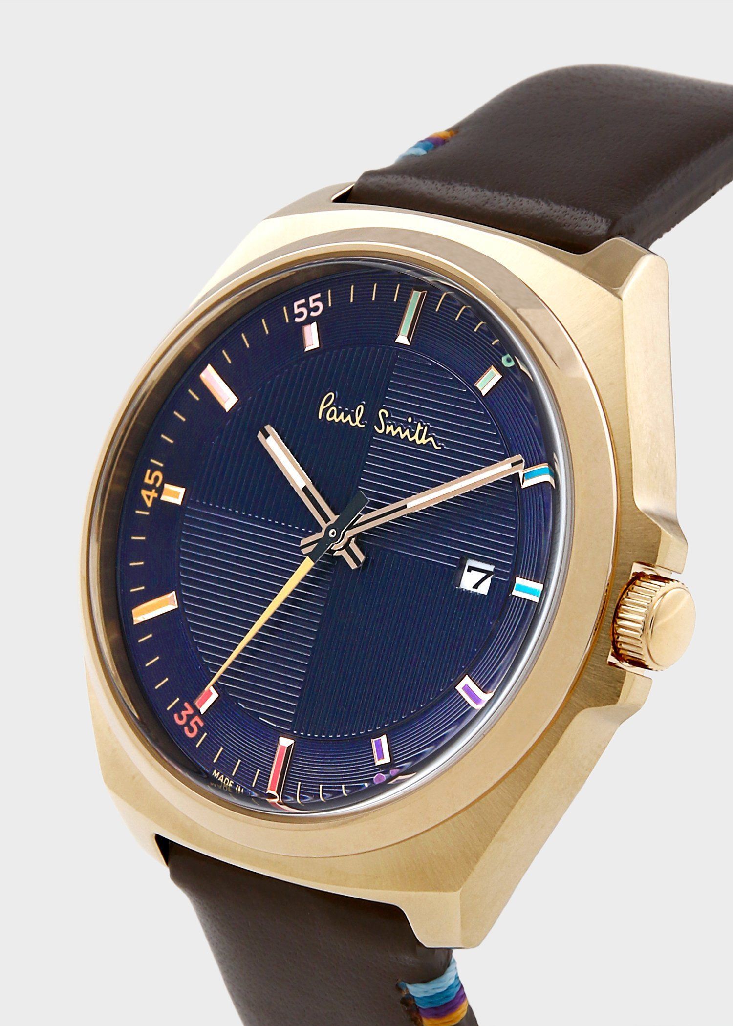 【美品】Paul Smith ポールスミス 腕時計 メンズ インデックスそがのポールスミス