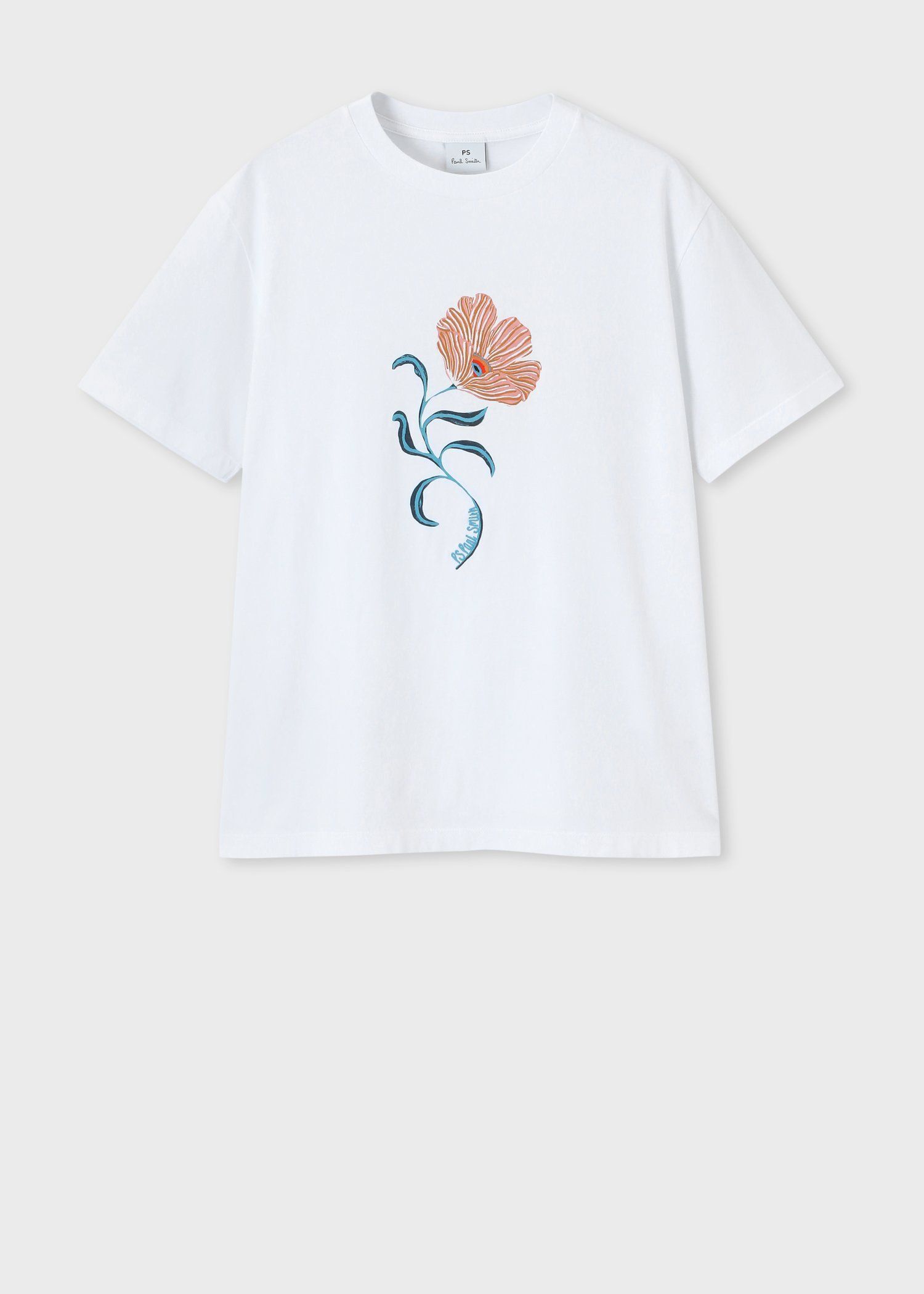 ウィメンズ "PS Poppies" 半袖Tシャツ