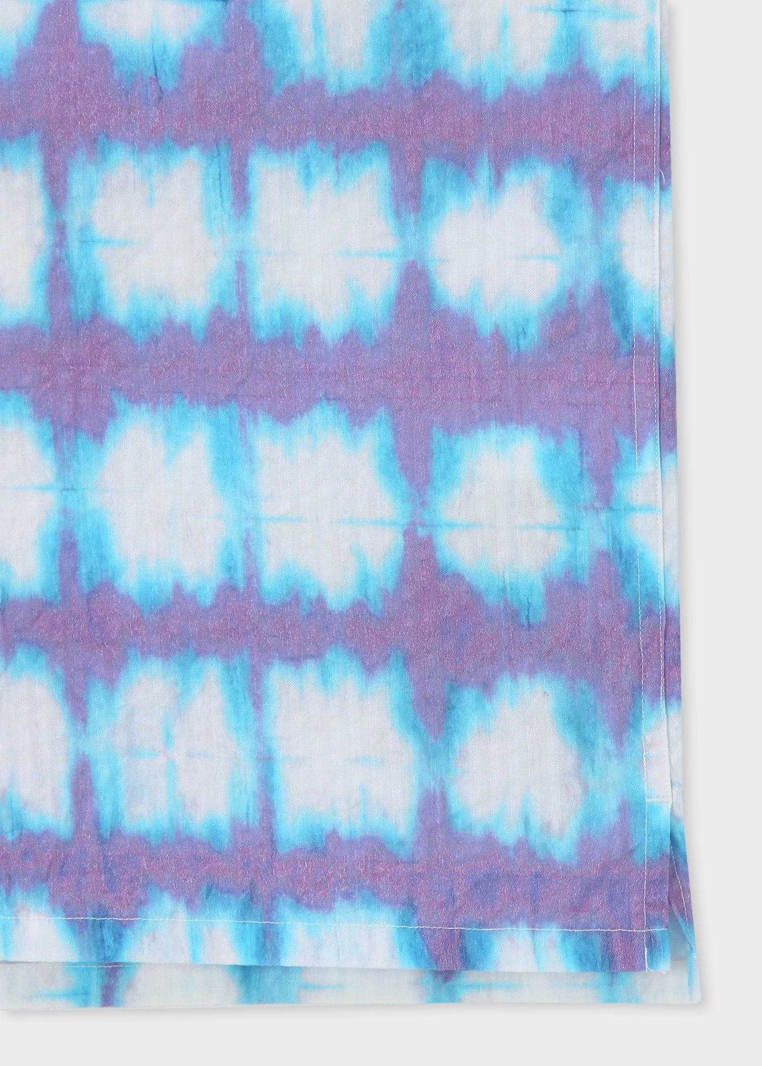 "Shibori" オープンカラーシャツ