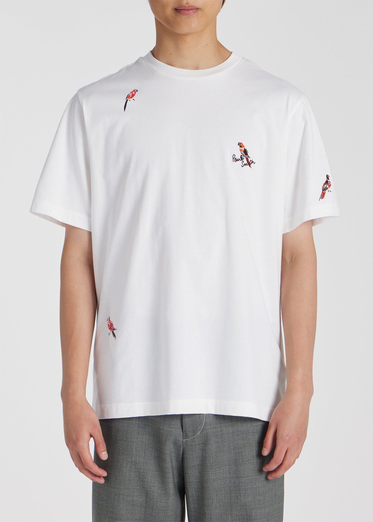 "Drawing Birds" 半袖Tシャツ