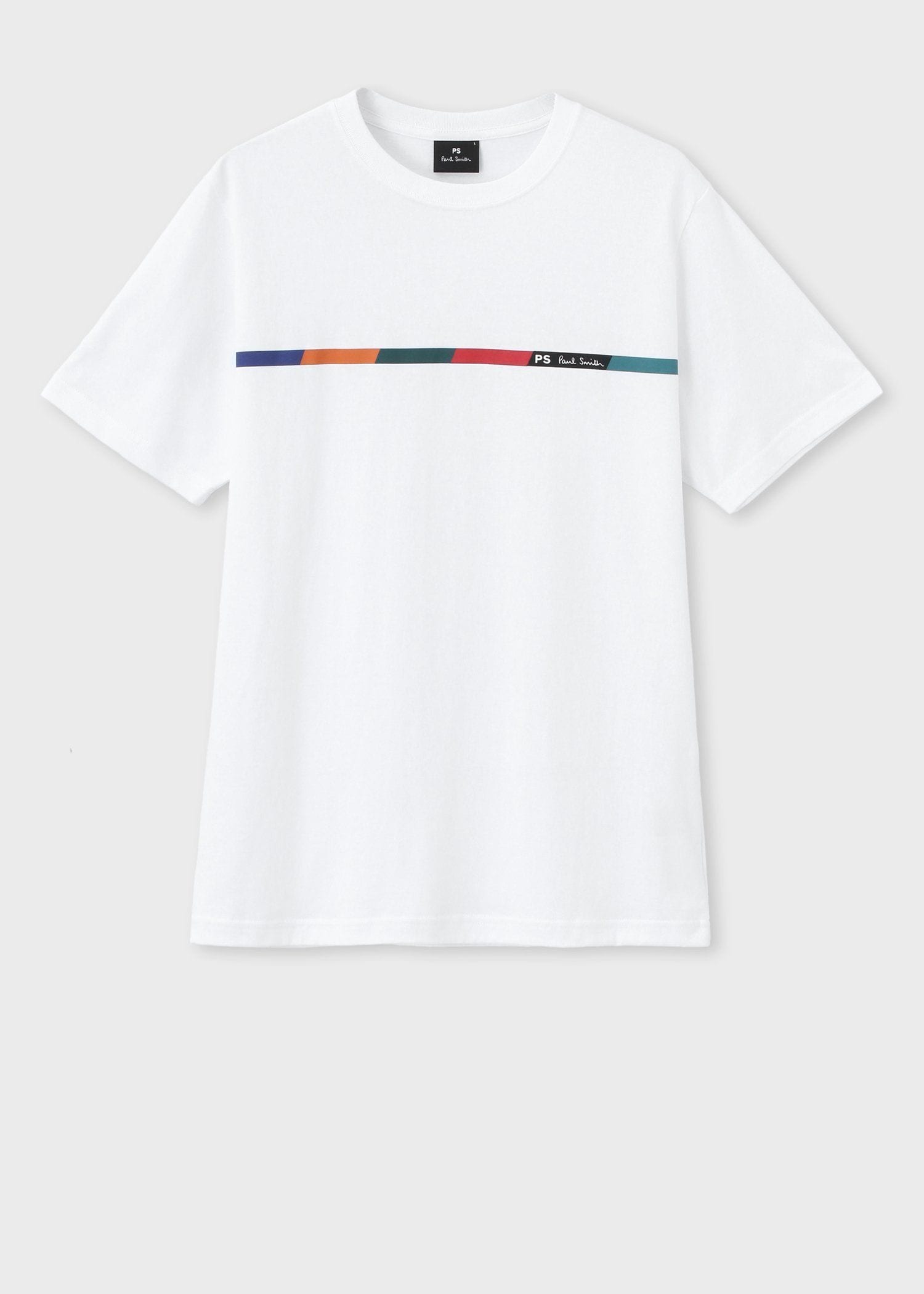 "Sports Stripe Bar" Tシャツ