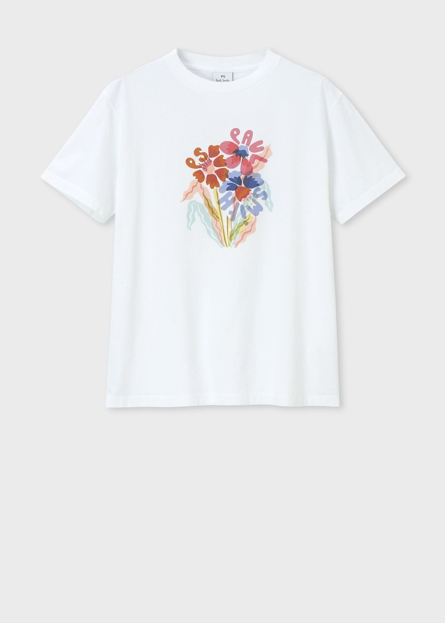 ウィメンズ "Risso Flowers" 半袖Tシャツ