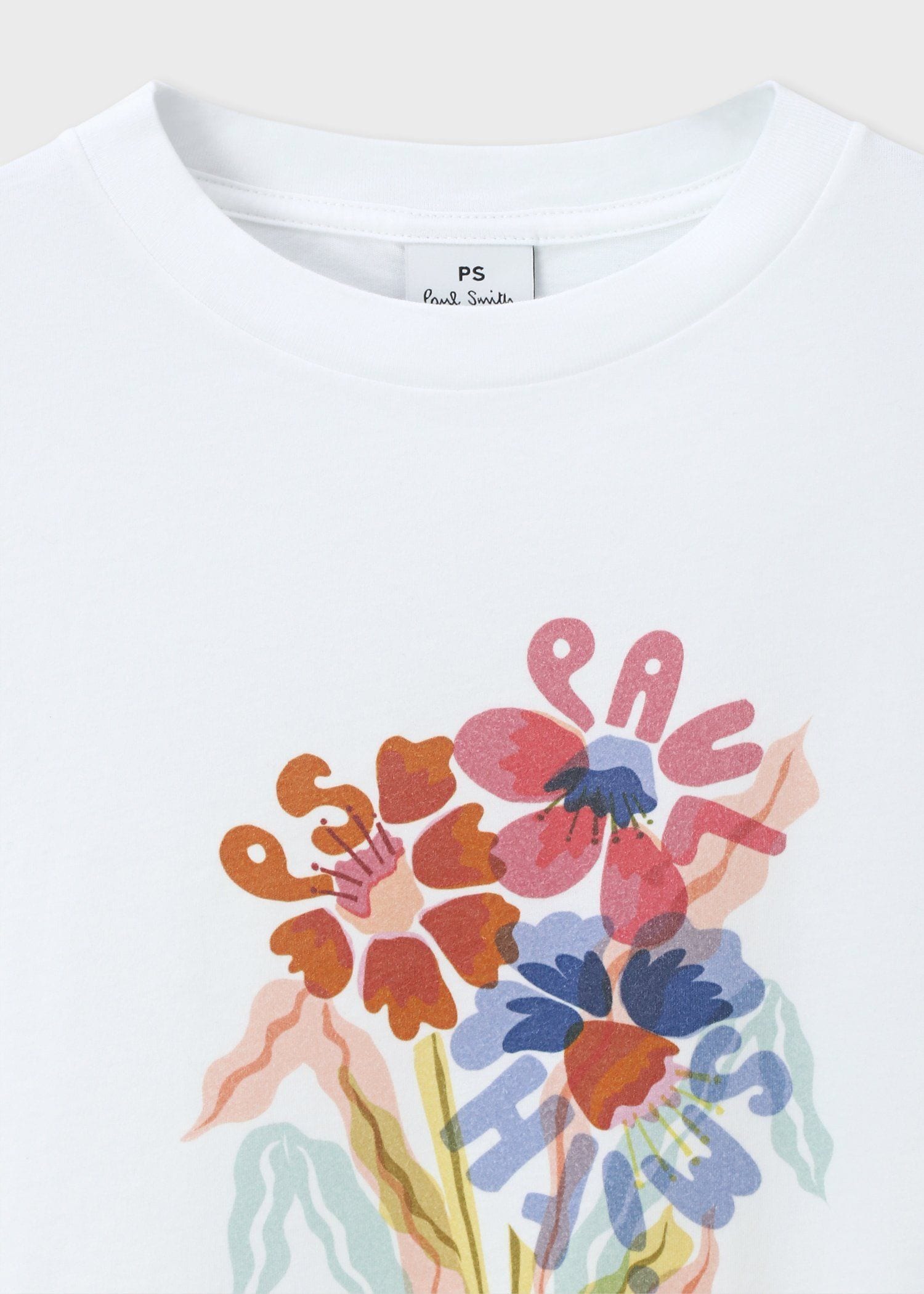 ウィメンズ "Risso Flowers" 半袖Tシャツ