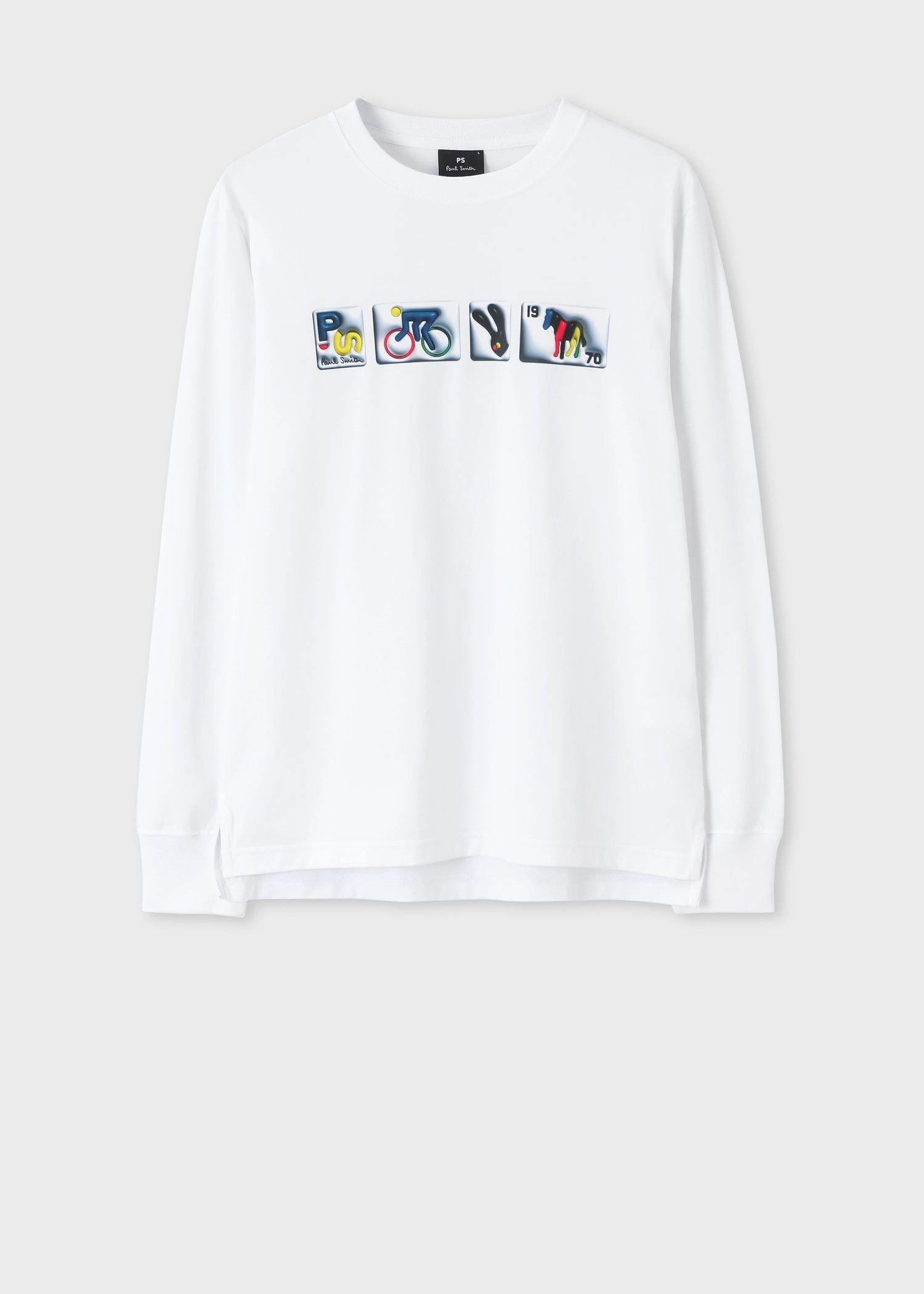 PSアイコン ロングスリーブ Tシャツ