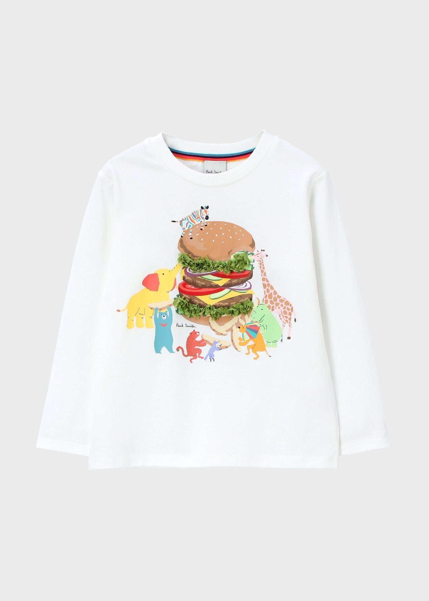 ジュニア アニマルハンバーガー Tシャツ