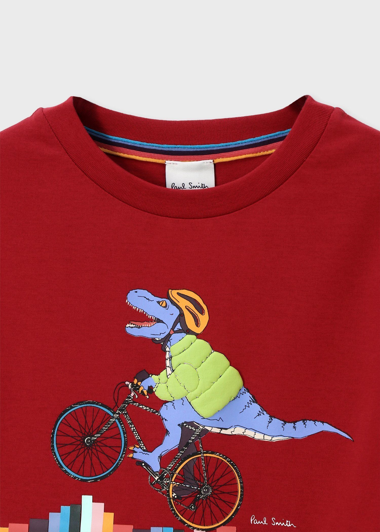 ボーイズ サイクリングダイナソー Tシャツ