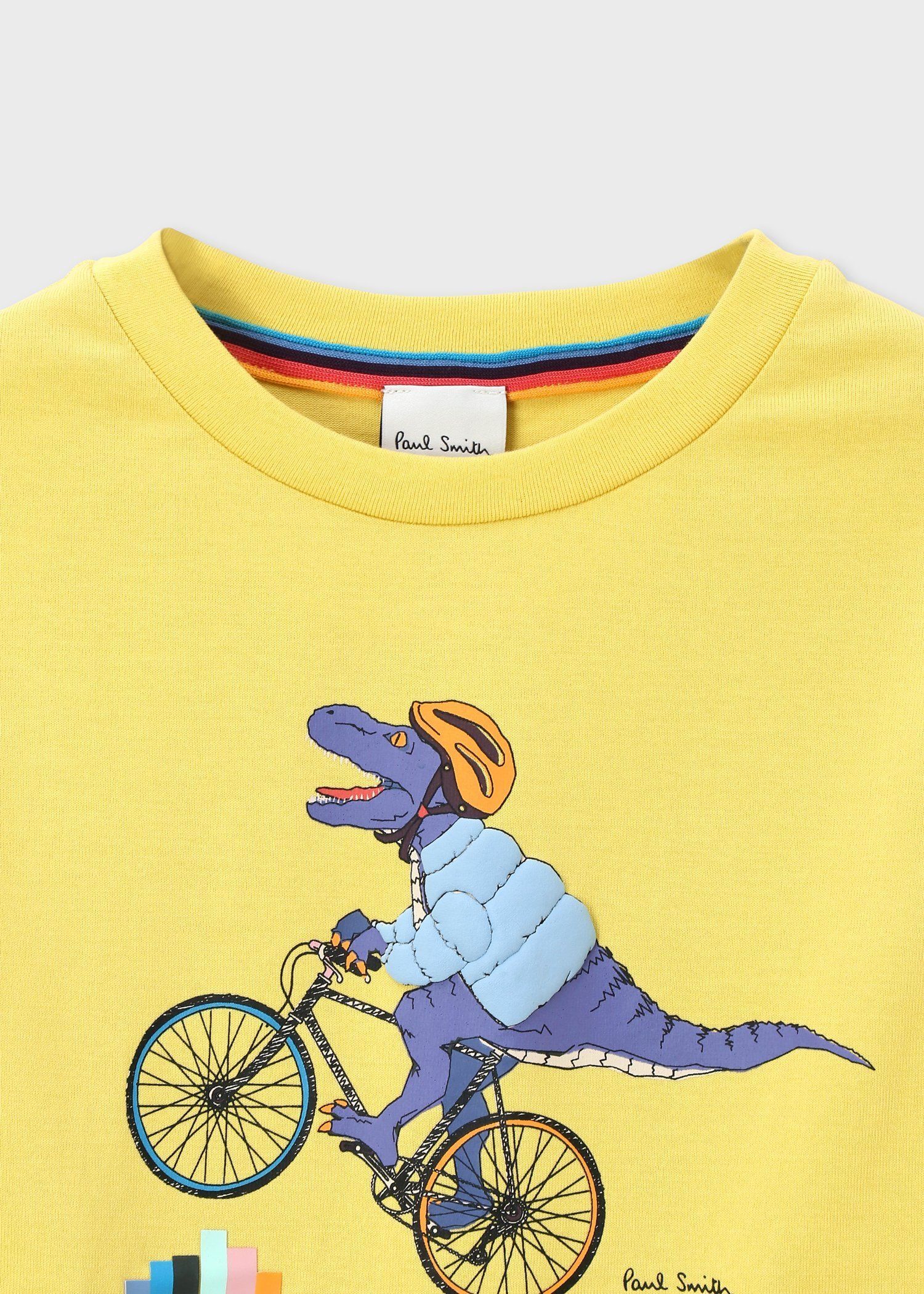 ボーイズ サイクリングダイナソー Tシャツ