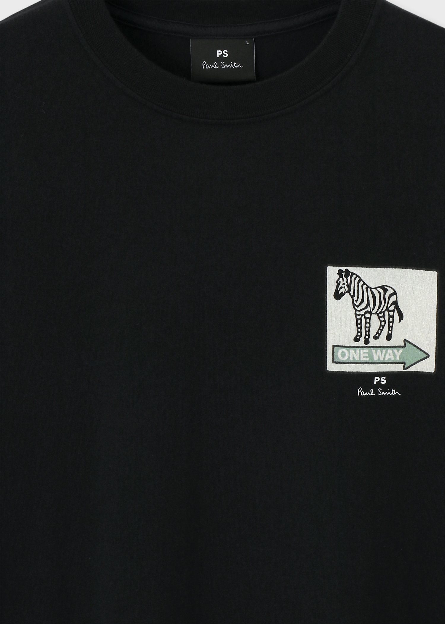 "Zebra ONEWAY" プリントTシャツ