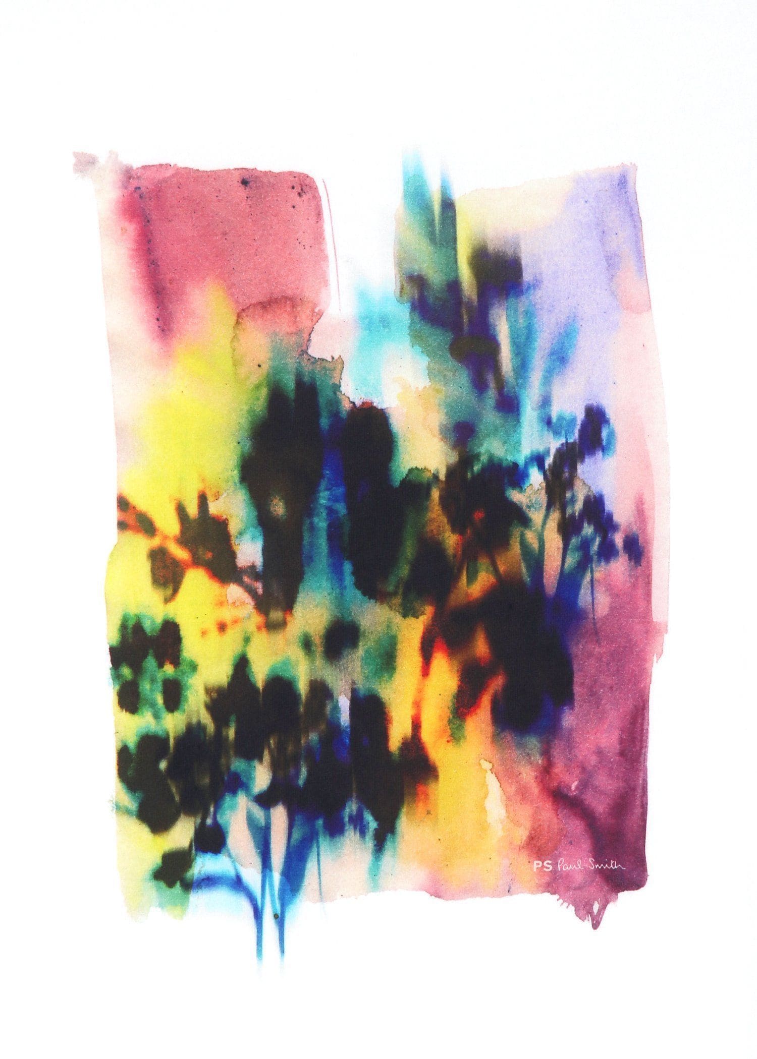 ウィメンズ "Watercolour floral” プリント 長袖Tシャツ