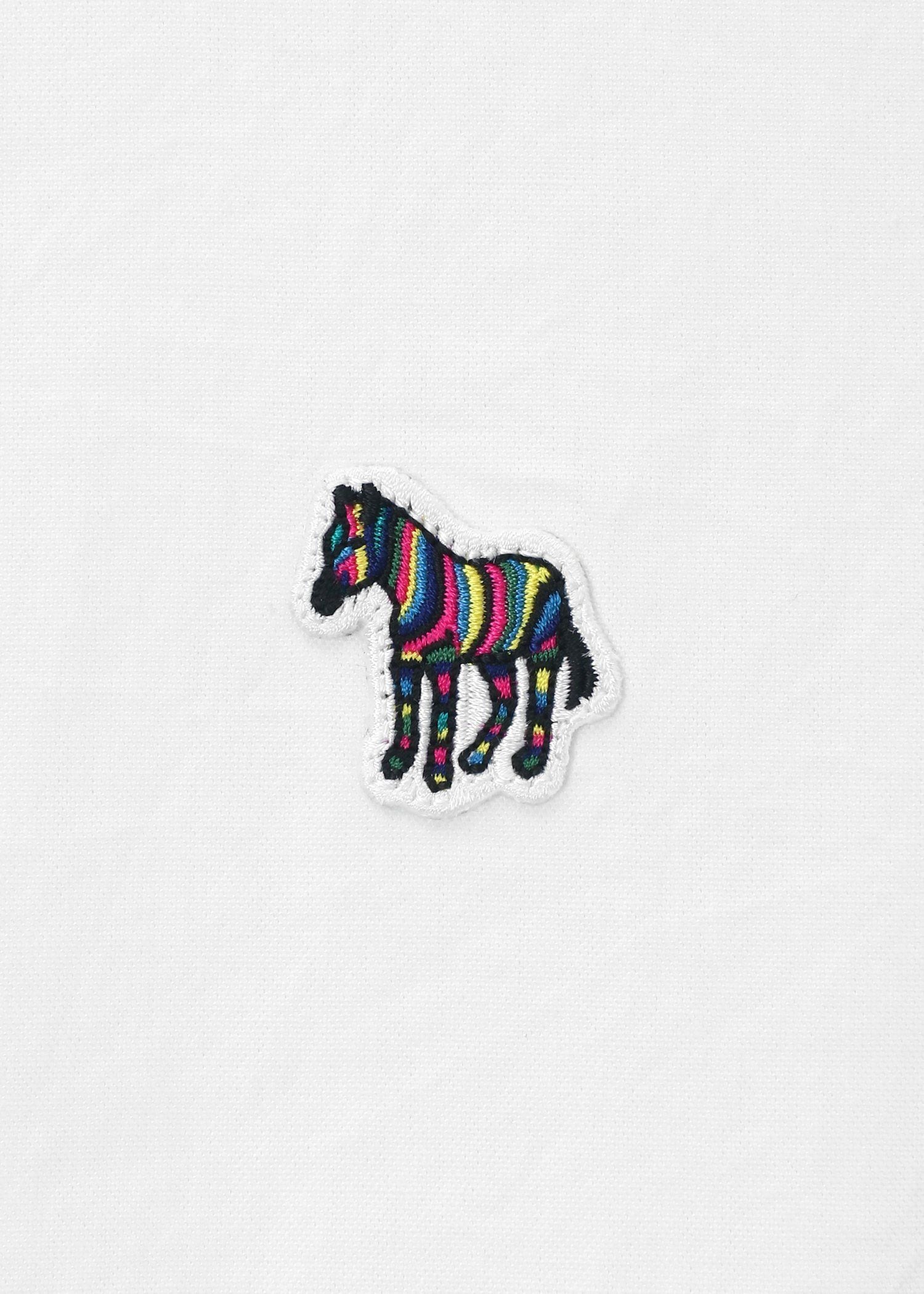 “Sports Stripe Zebra” ワンポイント 長袖シャツ