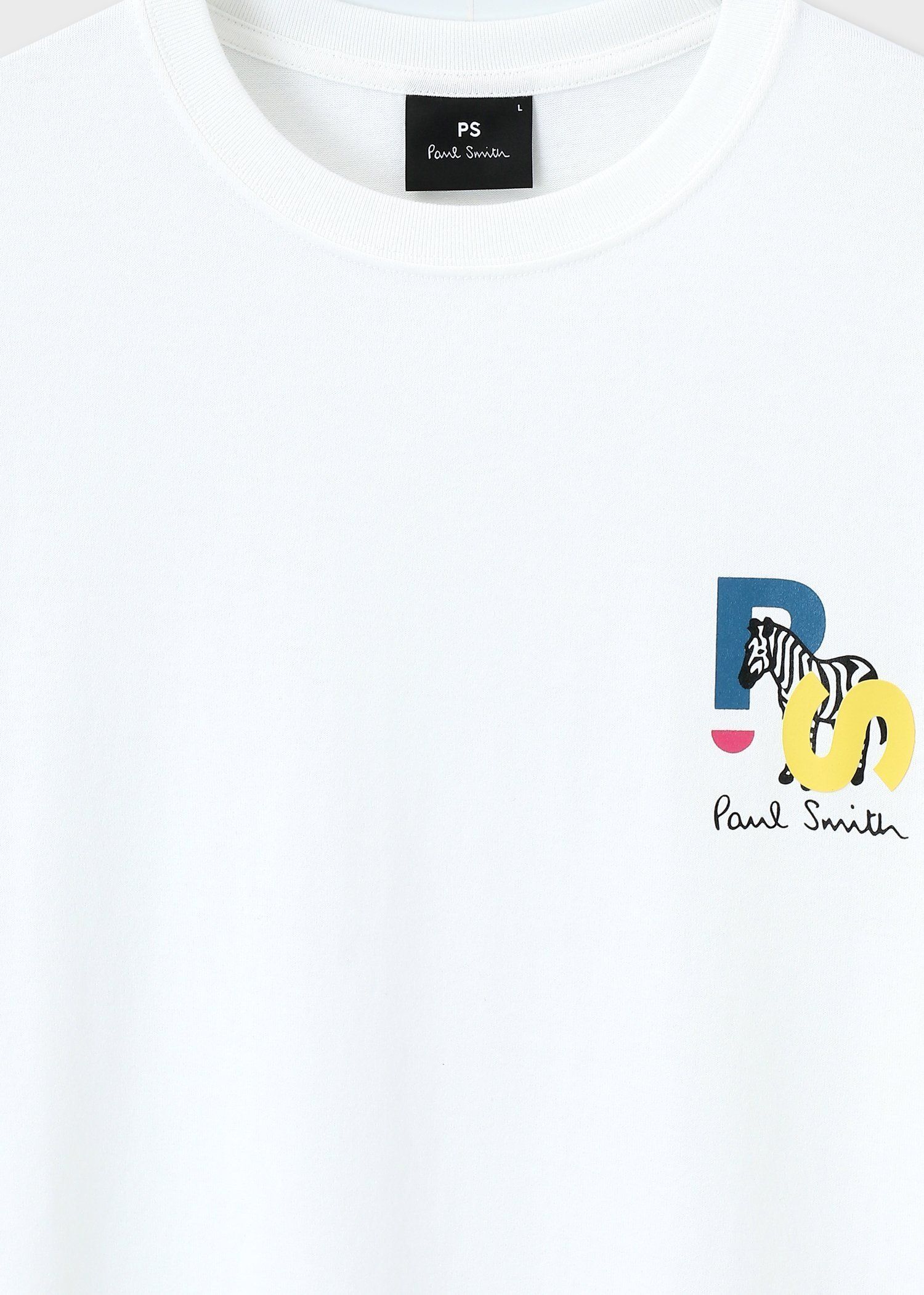 "PS Zebra" ロングスリーブTシャツ