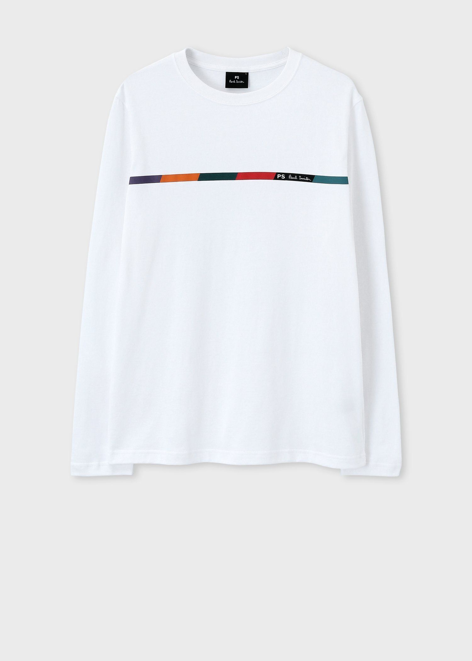 "Sports Stripe Bar" ロングスリーブTシャツ