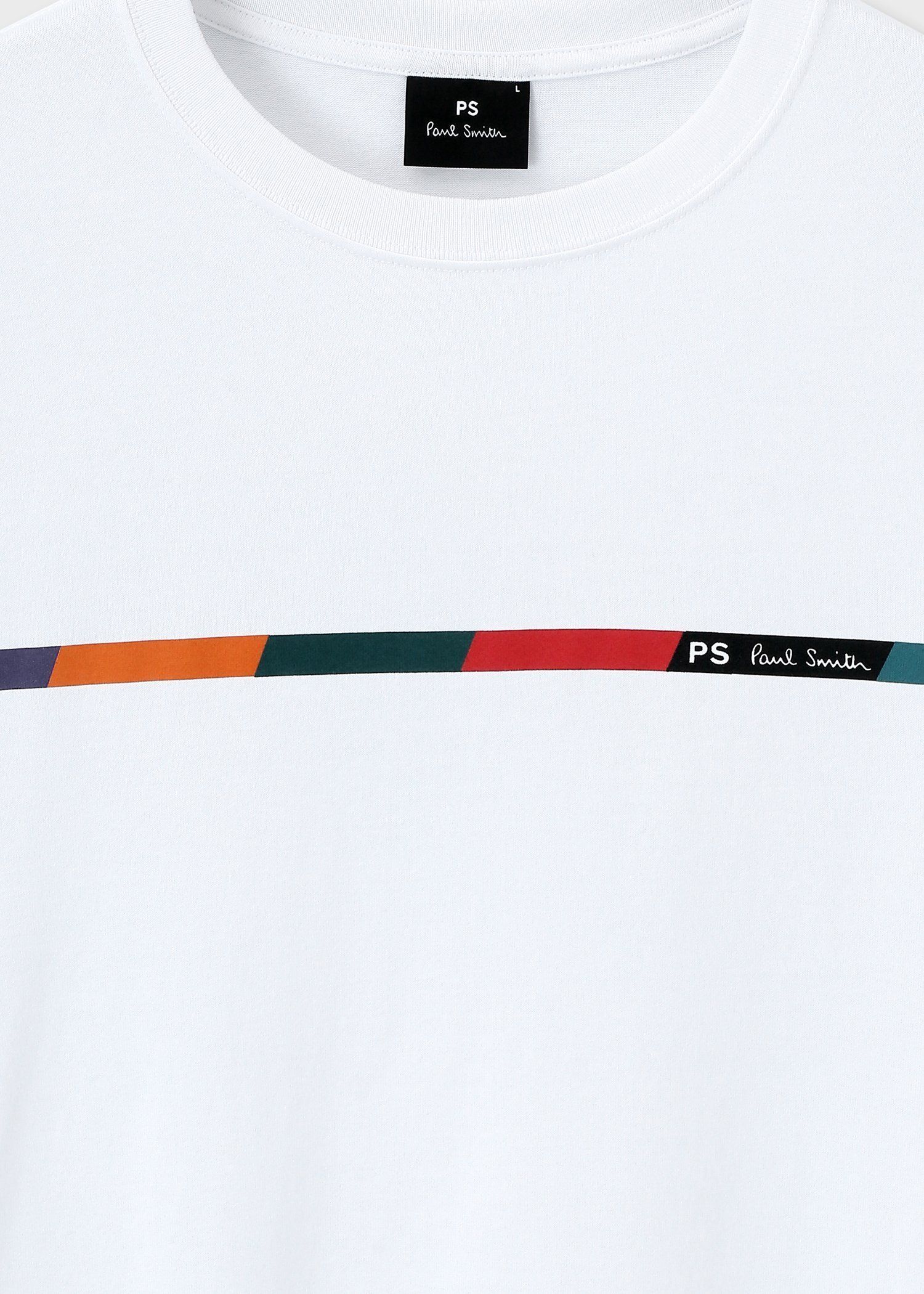 "Sports Stripe Bar" ロングスリーブTシャツ