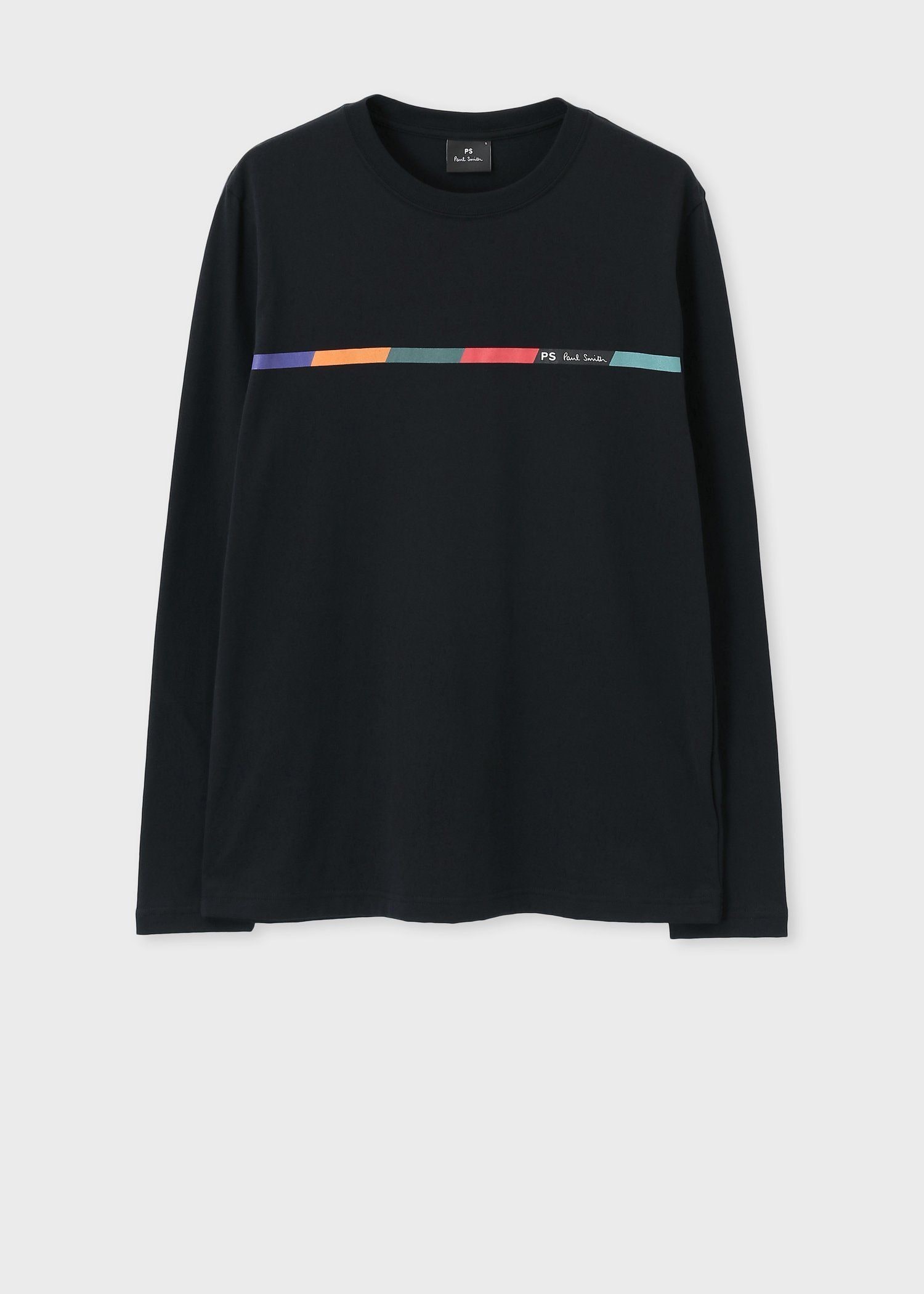 "Sports Stripe Bar" ロングスリーブTシャツ