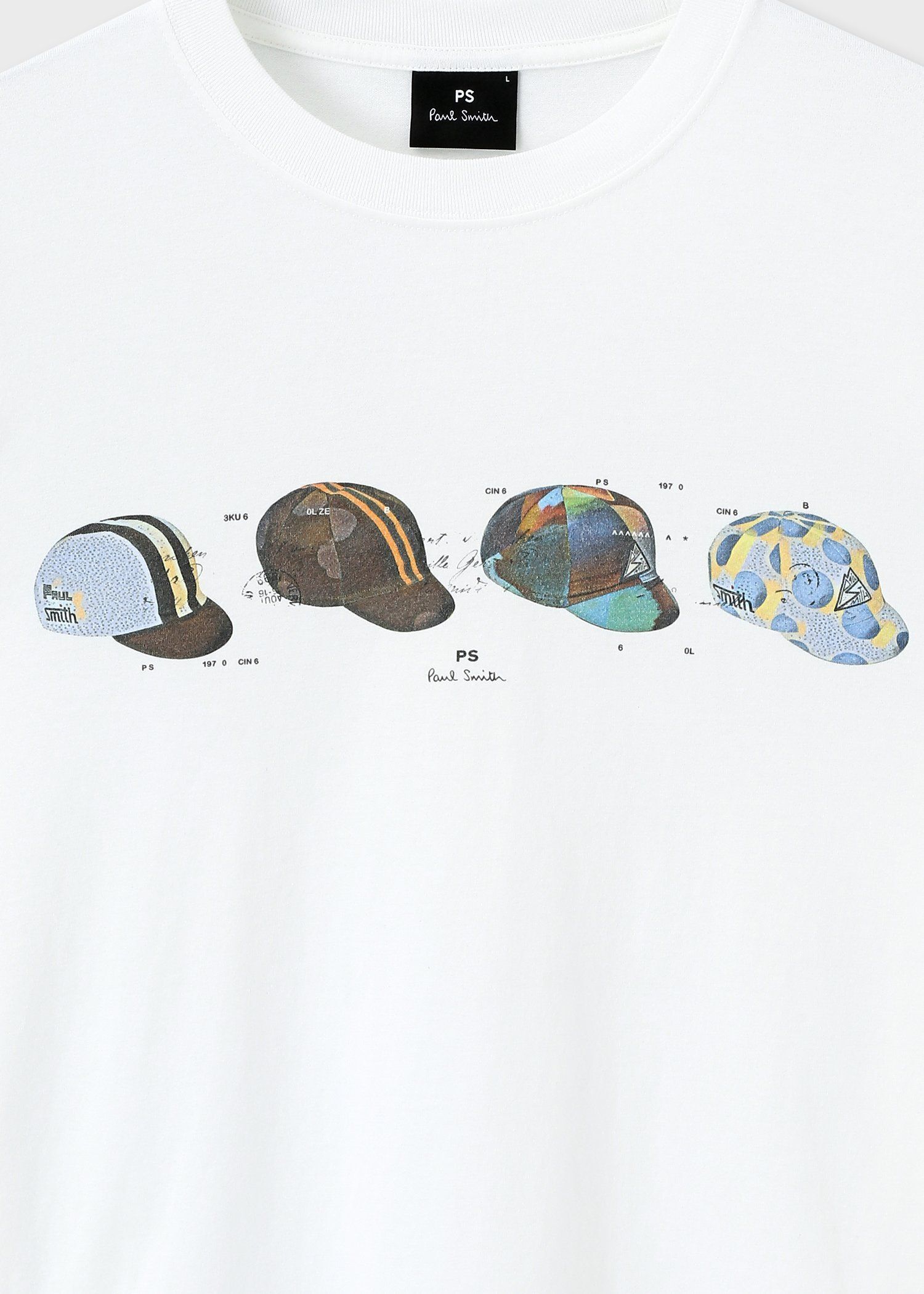 "Cycling Caps" ロングスリーブTシャツ