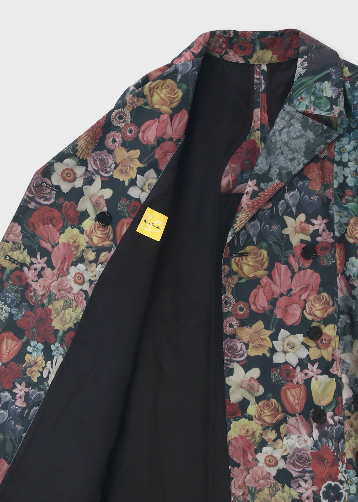 ウィメンズ "Collage Floral Dark Wash" トレンチコート